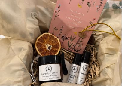 Natural body care gift sets by Blend to Bless Essentials